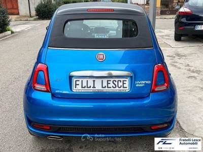 Fiat 500  1.0 hybrid (Red) 70cv Blu/Azzurro usata Cassano allo Ionio