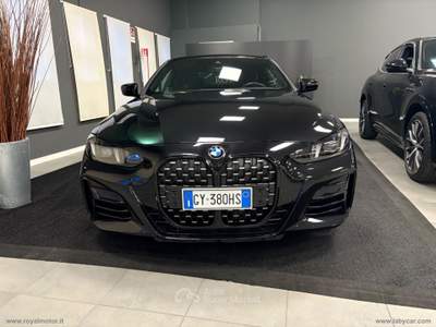 BMW Serie 4 420d 420d 48V xDrive Coupé Msport PRO Nero usata Villorba