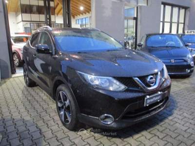Nissan Qashqai 1.5 dCi N-Connecta TETTO/360/Frenata Nero usata Mogliano Veneto