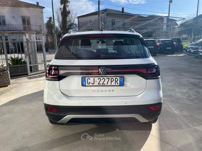 Volkswagen T-Cross T-Cross 1.0 tsi 95 cv Style Bianco usata Sassano