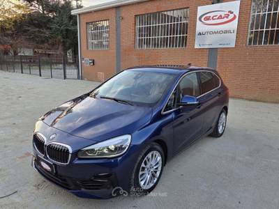 BMW Serie 2 Active Tourer 218i 2er Active Tourer 218i Sport 140cv auto Blu/Azzurro usata Robassomero