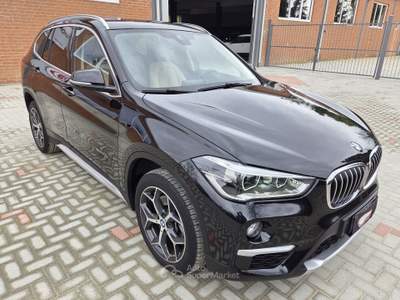 BMW X1 sDrive 20d 190cv Euro6b Nero usata Robassomero