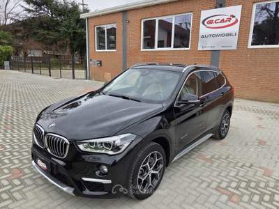 BMW X1 sDrive 20d 190cv Euro6b Nero usata Robassomero