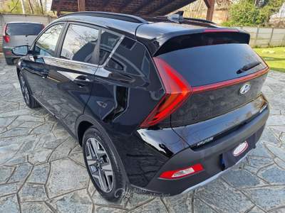 Hyundai Bayon Hybrid 100cv 48V iMT XLine Nero usata Robassomero