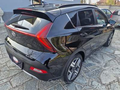 Hyundai Bayon Hybrid 100cv 48V iMT XLine Nero usata Robassomero