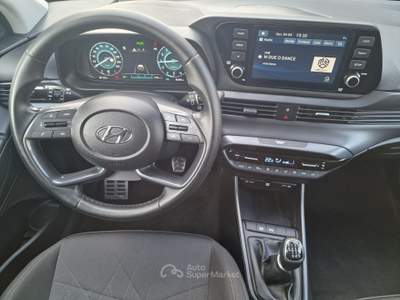 Hyundai Bayon Hybrid 100cv 48V iMT XLine Nero usata Robassomero