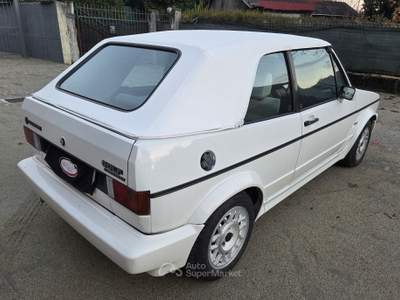 Volkswagen Golf Cabriolet 1800 3 porte Champ 110cv Karmann Bianco usata Robassomero