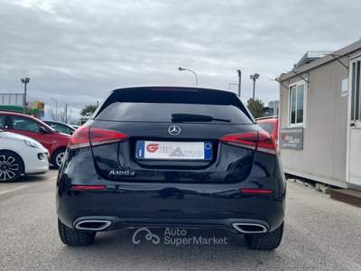 Mercedes-Benz Classe A A 180 d Automatic Executive-116CV-85KW-DIESEL-EURO6- Nero usata San Giuseppe Vesuviano