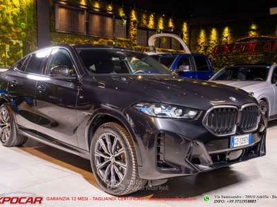 BMW X6 xdrive30d MSport Nero usata Adelfia