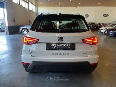 Seat Arona Arona 2017 1.0 tgi Style 90cv Neopatentati Bianco usata Verona