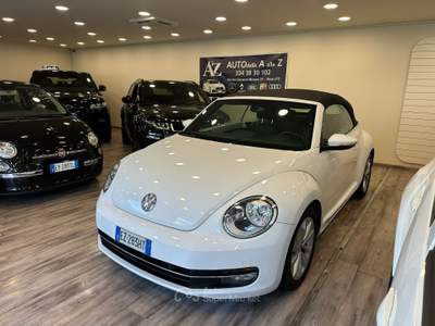 Volkswagen Maggiolino Cabrio 1.6 TDI Design Bianco usata Pieve a Nievole