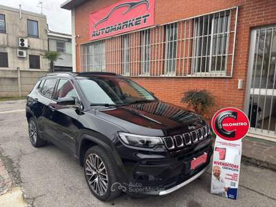 Jeep Compass 1.3 turbo t4 Limited 2wd 130cv TETTO Nero usata Cernusco sul Naviglio