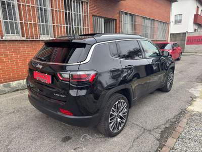 Jeep Compass 1.3 turbo t4 Limited 2wd 130cv TETTO Nero usata Cernusco sul Naviglio