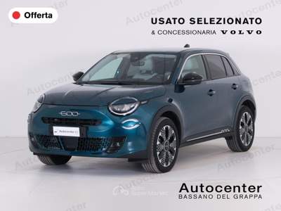 Fiat 600 1.2 hybrid La Prima 110cv auto Verde usata Bassano del Grappa