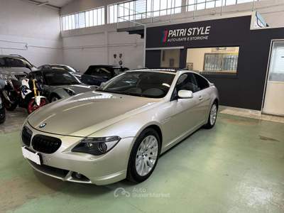 BMW Serie 6 645Ci 645 645Ci Coupe ASI Argento usata Brescia