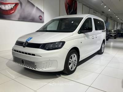 Volkswagen Caddy 2.0 TDI 102 CV Space Maxi Trasporto Disabili 5+1 Bianco usata Fornovo di Taro