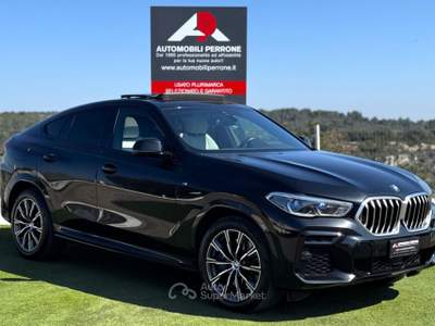 BMW X6 xDrive 40d 48V M-Sport (Tetto/Laser/Pelle/App) Nero usata Castellaneta
