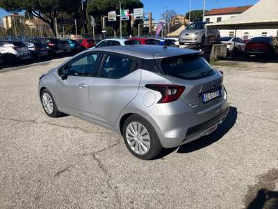 Nissan Micra 1.0 92cv GPL 5 Porte Acenta Argento usata LIVORNO