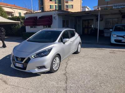 Nissan Micra 1.0 92cv GPL 5 Porte Acenta Argento usata LIVORNO