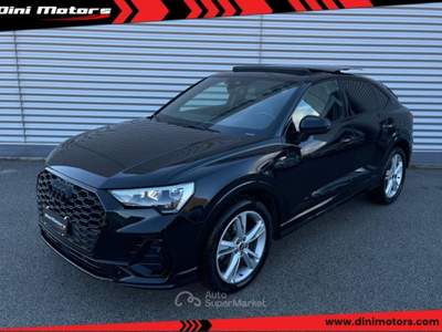 Audi Q3 SPB 35 TDI Stronic Identity Black S-line SPORTBACK Nero usata Sant'Angelo in vado