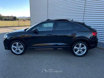 Audi Q3 SPB 35 TDI Stronic Identity Black S-line SPORTBACK Nero usata Sant'Angelo in vado