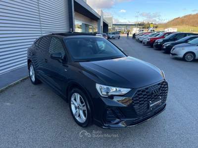 Audi Q3 SPB 35 TDI Stronic Identity Black S-line SPORTBACK Nero usata Sant'Angelo in vado
