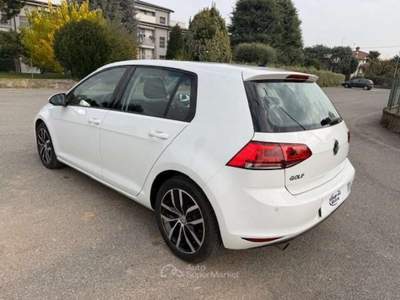 Volkswagen Golf Golf VII 2013 5p 1.6 tdi (btdi) Highline 110cv dsg Bianco usata Costa di Mezzate