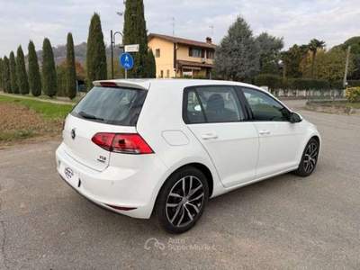 Volkswagen Golf Golf VII 2013 5p 1.6 tdi (btdi) Highline 110cv dsg Bianco usata Costa di Mezzate