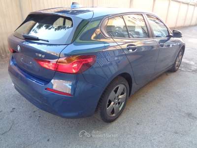 BMW Serie 1 116d 116 116d 5p. Business Advantage automatico Blu/Azzurro usata Torino