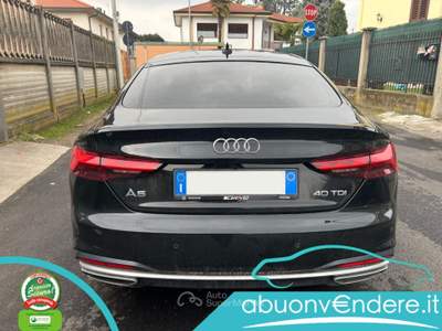 Audi A5 SPB 40 TDI S tronic S line edition Restyling Nero usata Corbetta