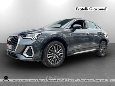 Audi Q3 sportback 35 2.0 tdi s line edition s-tronic Grigio usata San Martino Siccomario