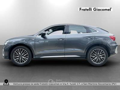 Audi Q3 sportback 35 2.0 tdi s line edition s-tronic Grigio usata San Martino Siccomario