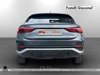 Audi Q3 sportback 35 2.0 tdi s line edition s-tronic Grigio usata San Martino Siccomario