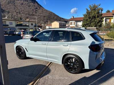 BMW X3 X3 xDrive20d 48V Msport Blu/Azzurro usata Bisuschio