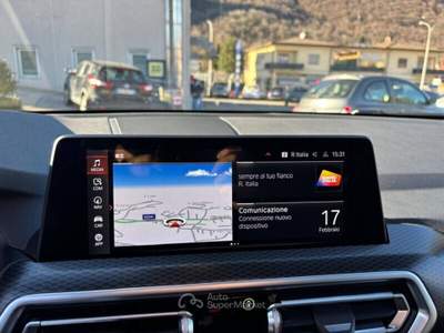 BMW X3 X3 xDrive20d 48V Msport Blu/Azzurro usata Bisuschio