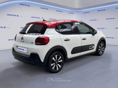 Citroen C3 C3 Puretech 83 S&amp;S Shine Bianco usata Cassola