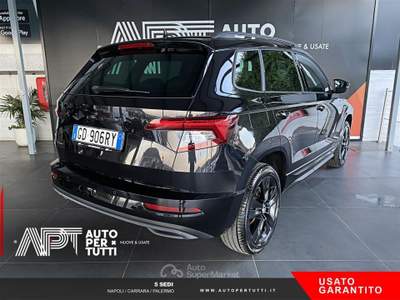 Skoda Karoq Karoq 2.0 tdi evo scr Sportline 115cv dsg Nero usata Napoli
