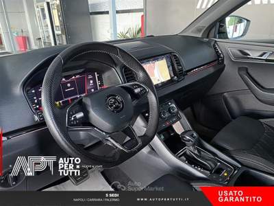 Skoda Karoq Karoq 2.0 tdi evo scr Sportline 115cv dsg Nero usata Napoli