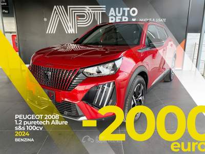 Peugeot 2008 2008 1.2 puretech Allure s&s 100cv Rosso usata Carrara