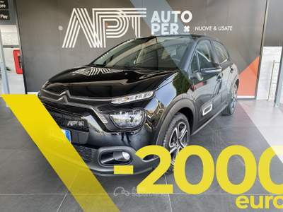 Citroen C3 C3 1.2 puretech Plus s&s 83cv neopatentati Nero usata Carrara
