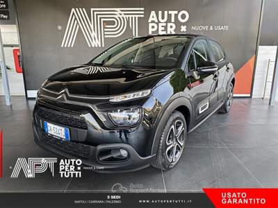 Citroen C3 C3 1.2 puretech Plus s&s 83cv neopatentati Nero usata Carrara