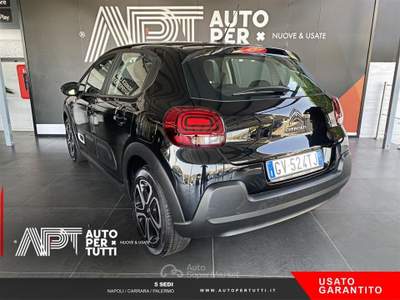 Citroen C3 C3 1.2 puretech Plus s&s 83cv neopatentati Nero usata Carrara