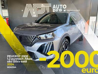 Peugeot 2008 2008 1.2 puretech Allure s&s 130cv eat8 Argento usata Carrara