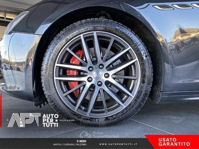 Maserati Ghibli Ghibli 3.0 V6 ds 250cv auto Nero usata Napoli