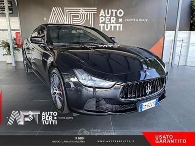 Maserati Ghibli Ghibli 3.0 V6 ds 250cv auto Nero usata Napoli