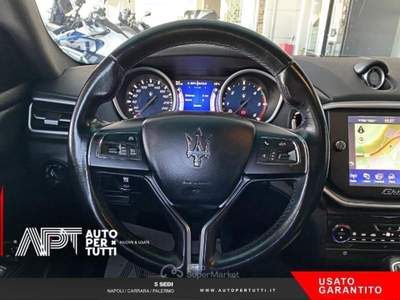 Maserati Ghibli Ghibli 3.0 V6 ds 250cv auto Nero usata Napoli