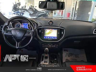 Maserati Ghibli Ghibli 3.0 V6 ds 250cv auto Nero usata Napoli