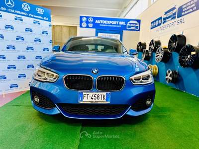 BMW Serie 1 116d Splendido 116Msport-limited/ok neopaten/2018 Blu/Azzurro usata Calvisano
