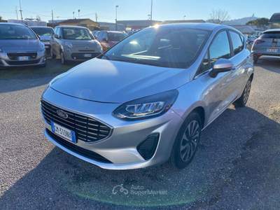 Ford Fiesta 1.1 75 CV 5 porte Titanium Argento usata Sinalunga