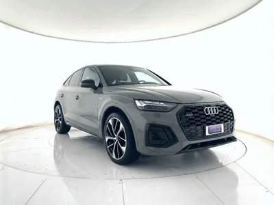 Audi Q5 Q5 sportback 40 2.0 tdi mhev s line x2 quattro air suspension+camera 360 Grigio usata Ghedi